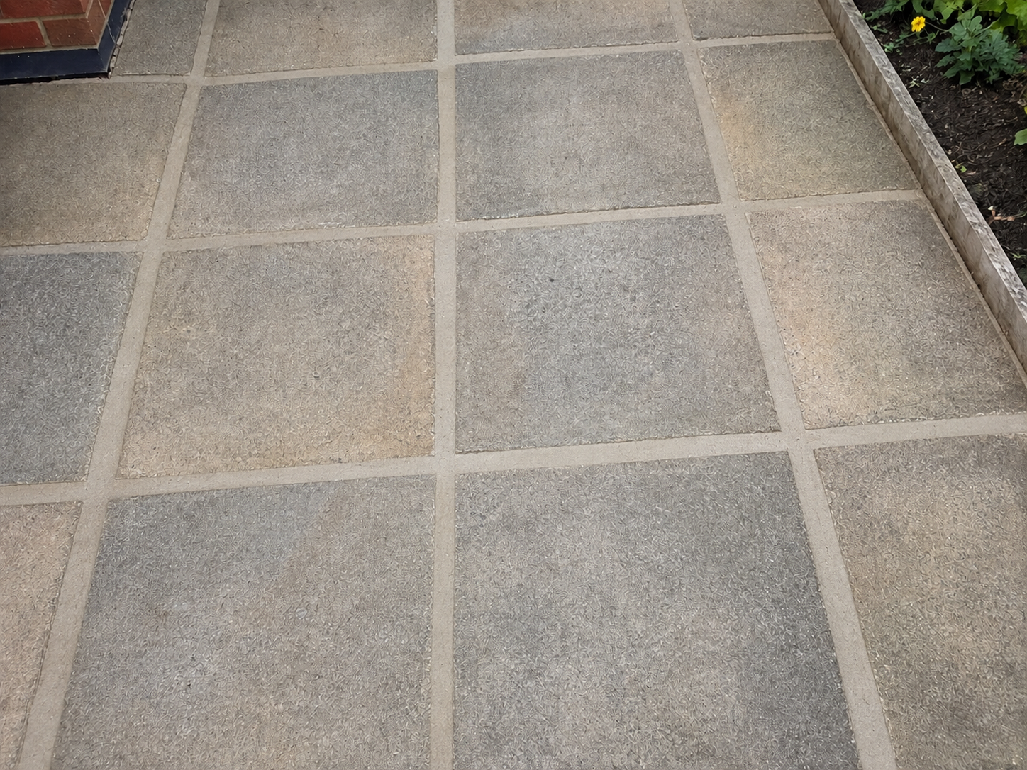 Patio Repointing after cleaning