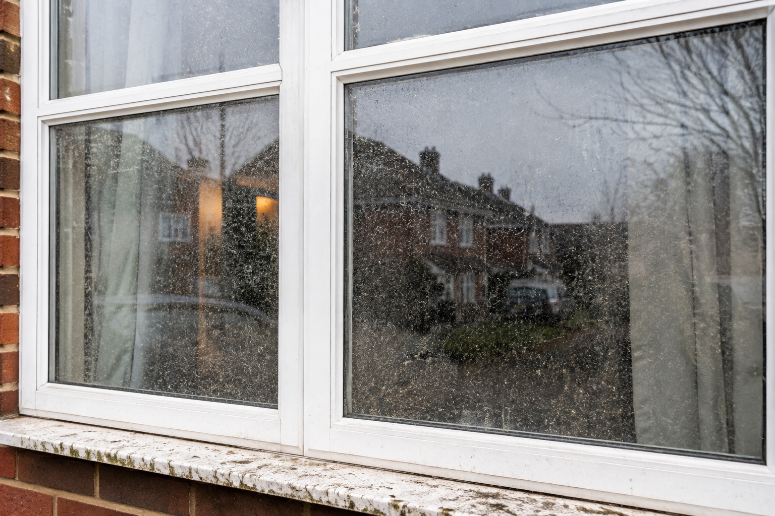 Window Cleaning before cleaning